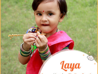 Laya means rhythm.