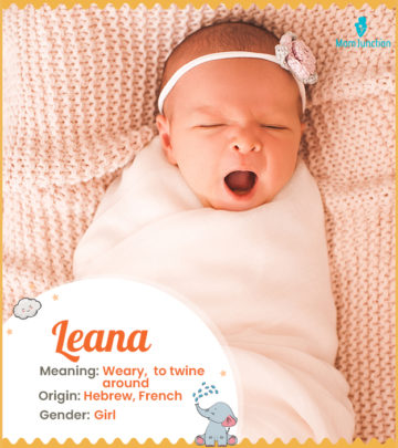 Leana is a name as pretty as lillies.