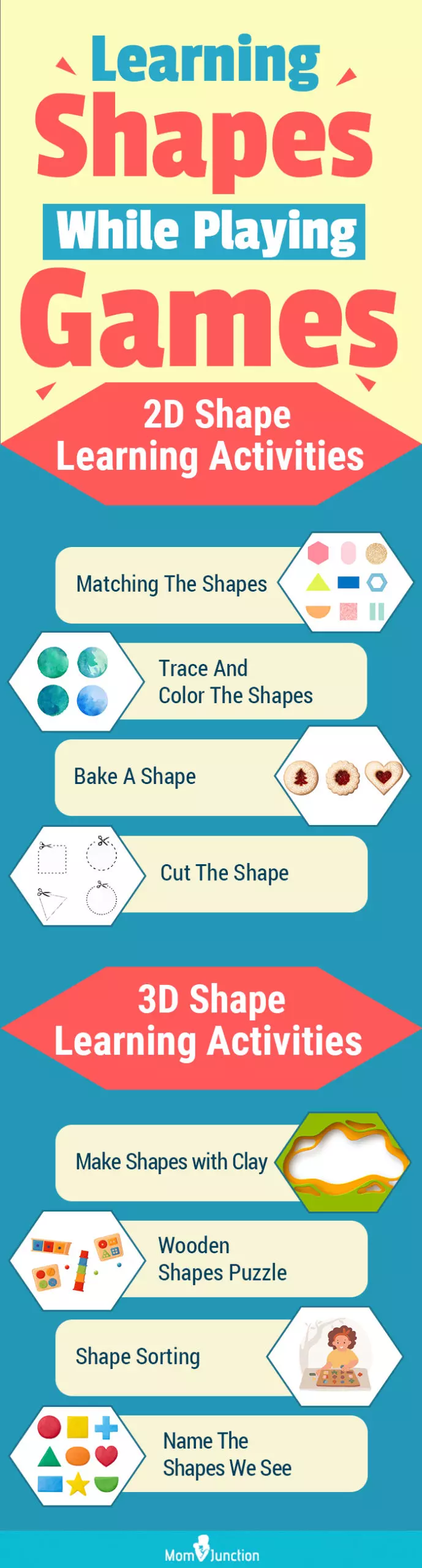 learning shapes while playing games (infographic)