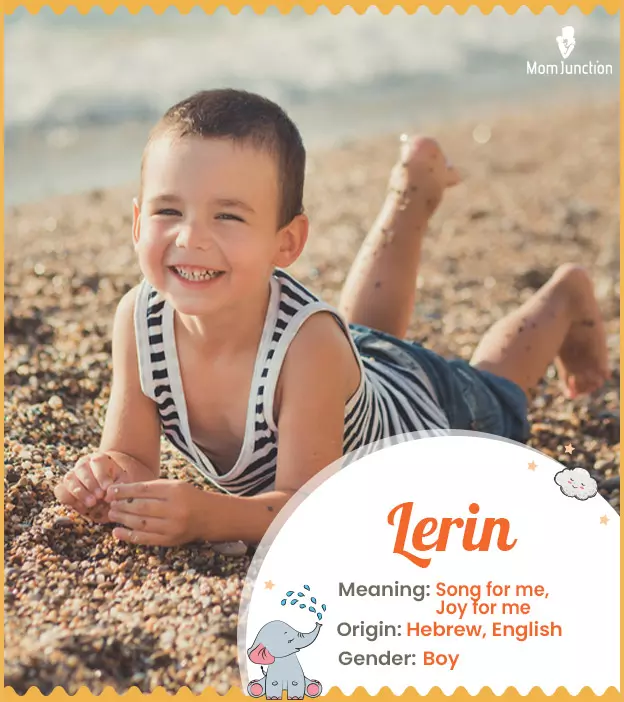 Lerin is a boy's nam