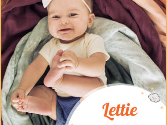Lettie, a Latin name meaning joy