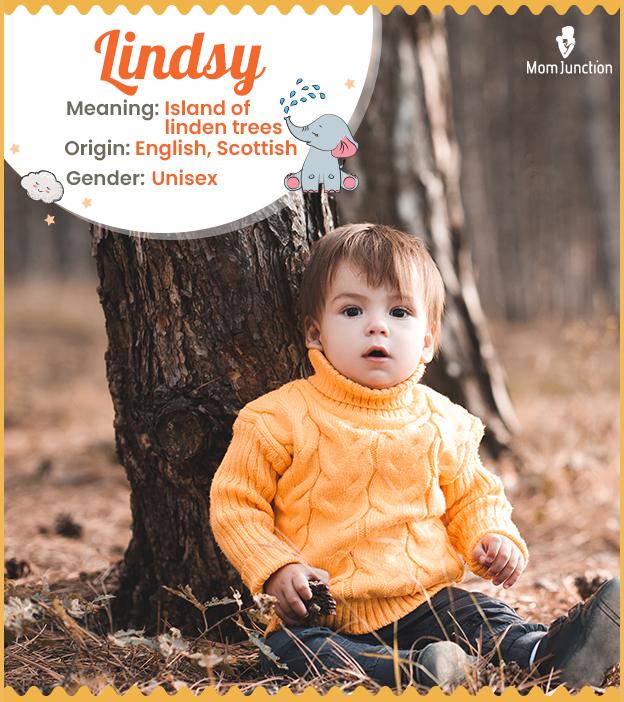 Lyndsey means island of Lind