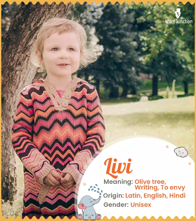 Livi, meaning olive 