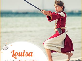 Louisa means great warrior