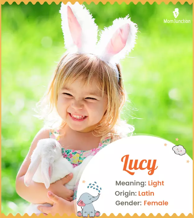 The name Lucy shines