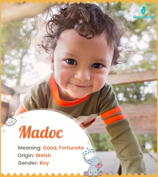 Madoc, meaning good 