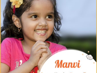 Manvi means human-like