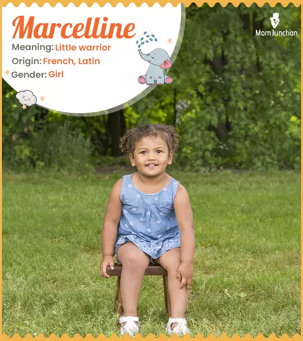 Marcelline meaning Little Warrior, Dedicated to Mars