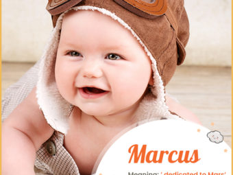 Marcus, a vintage name with modern appeal