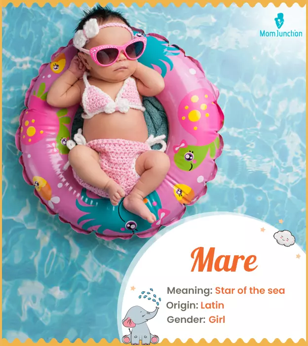 Mare meaning star of the sea