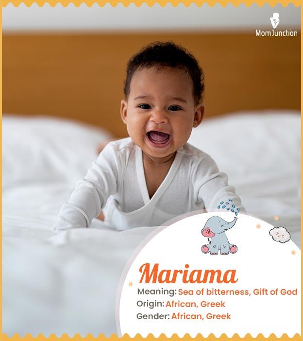 Mariama Name Meaning, Origin, History, And Popularity_image