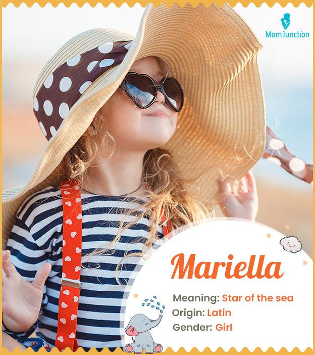 Mariela, a popular name for your little princess