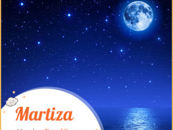 Martiza, the star of the sea