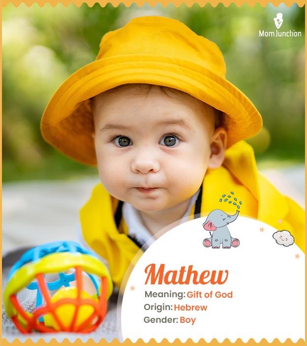 mathew: Name Meaning, Origin, History, And Popularity_image