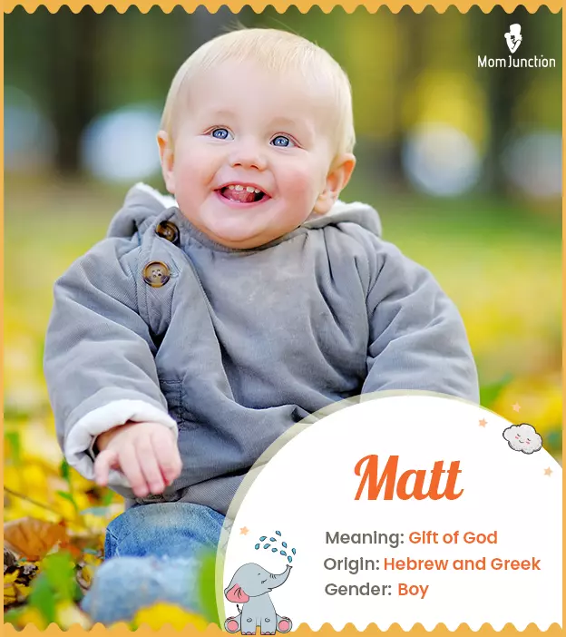 Mattea means god's gift