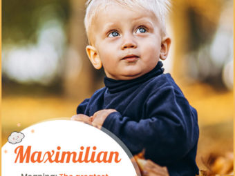 Maximilian, a distinguished boy name