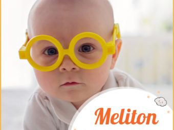 Meliton, meaning honey