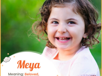 Meya means beloved and powerful