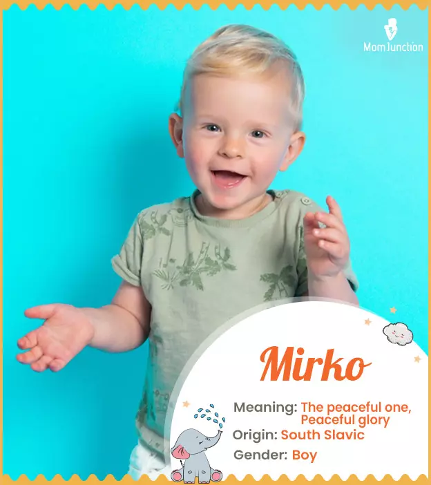 mirko: Name Meaning, Origin, History, And Popularity | MomJunction