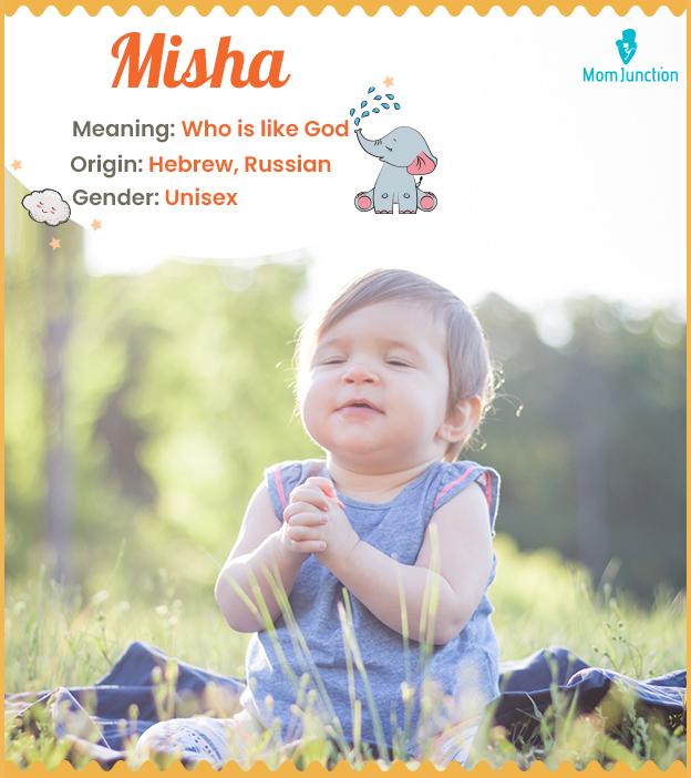 Mischa, a gender-neutral name for your sunshine