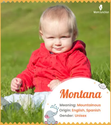 Explore Montana: Meaning, Origin & Popularity | MomJunction