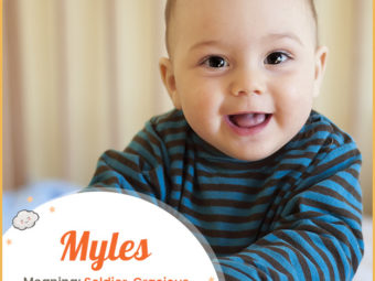 Myles, a gracious little one
