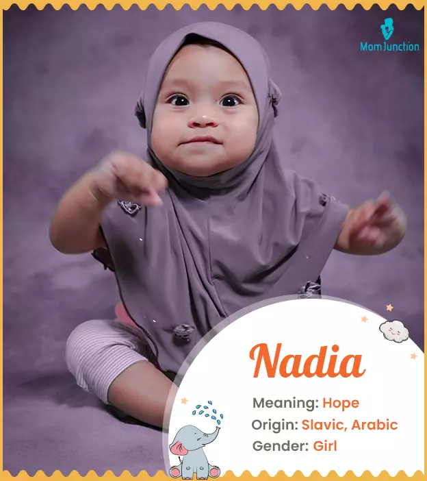 Nadia denotes hope