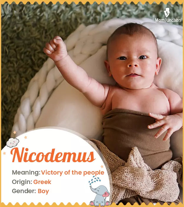 Nicodemus Meaning, Origin, History, And Popularity | MomJunction