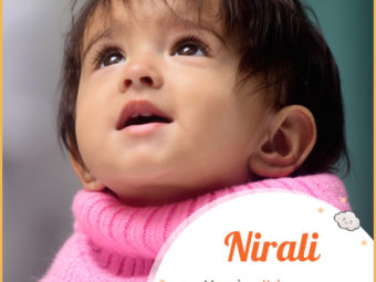 Nirali, a unique name