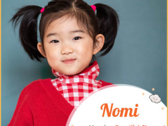 Nomi, the one who is delighful.