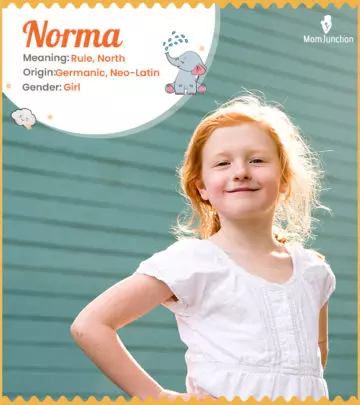 Baby Name norma Meaning, Origin, And Popularity