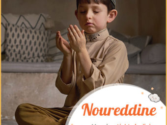 Noureddine means light of religion