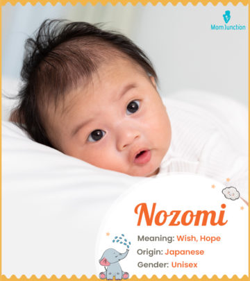 Nozomi, a symbol of hope