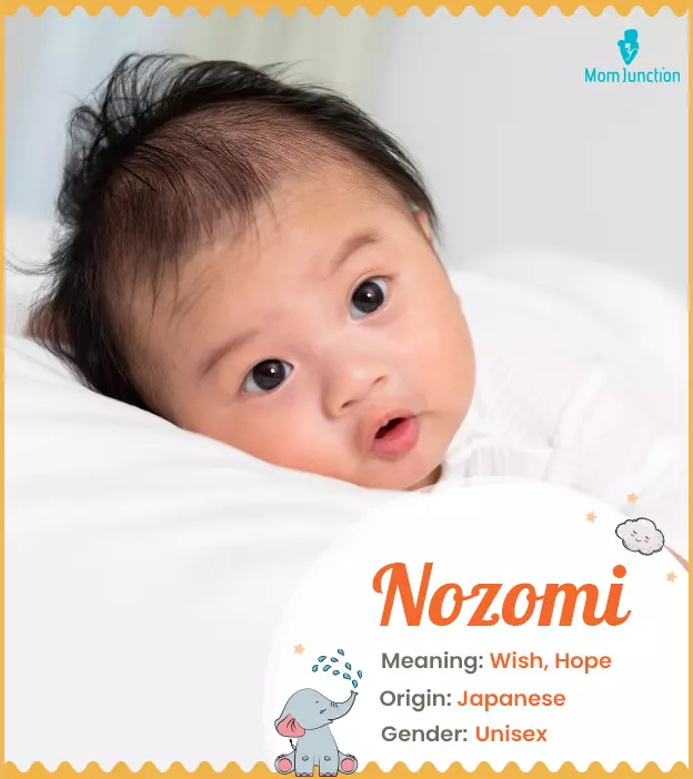 nozomi: Name Meaning, Origin, History, And Popularity | MomJunction