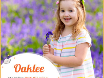 Oaklee meaning Oak clearing