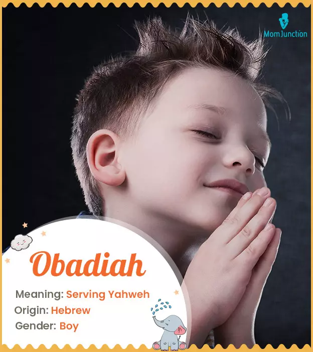 Obadiah: Name Meaning, Origin, History, And Popularity_image