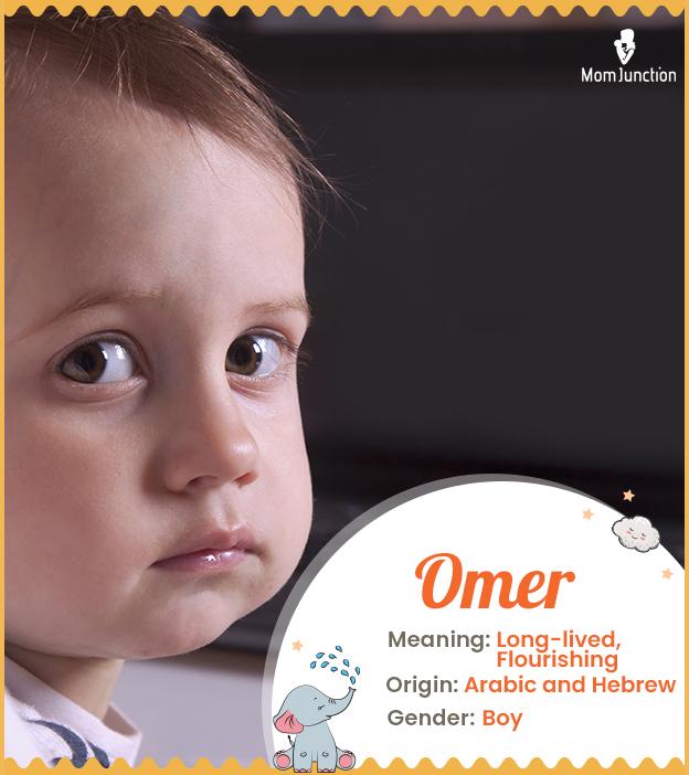 Omer Name Meaning, Origin, History, And Popularity_image