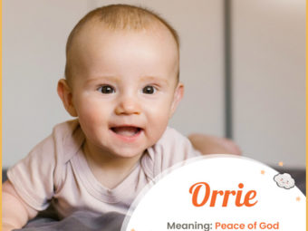 Orrie, meaning God