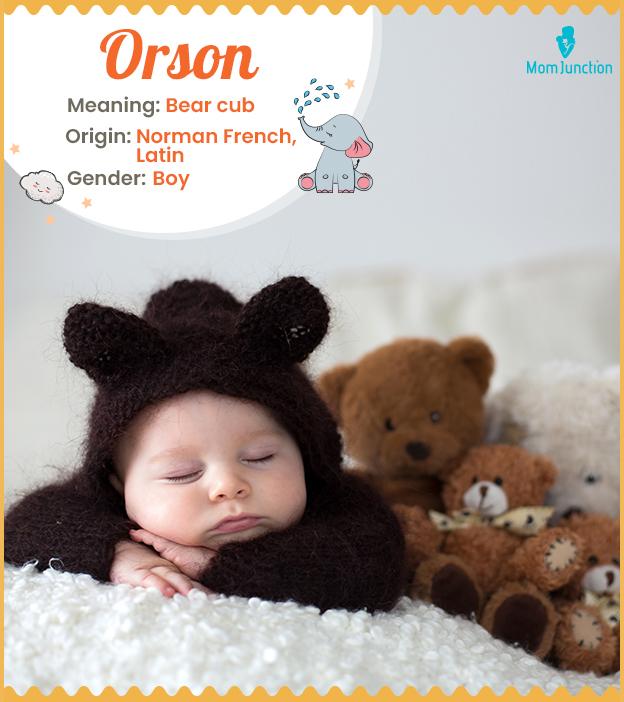 orson: Name Meaning, Origin, History, And Popularity_image