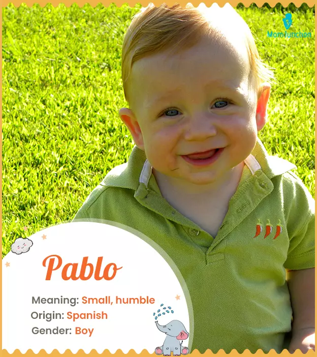 Pablo Name Meaning, Origin, History, And Popularity | MomJunction