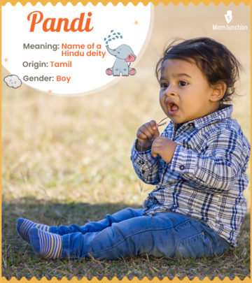 Pandi is the name of a Hindu God.