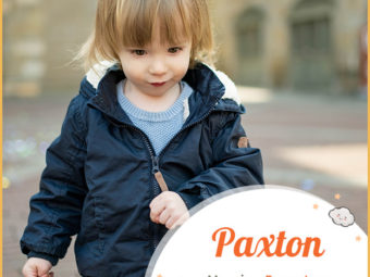 Paxton, meaning a peaceful town