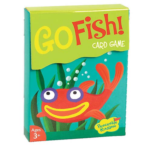 Peaceable' kingdom go fish classic card game for kids