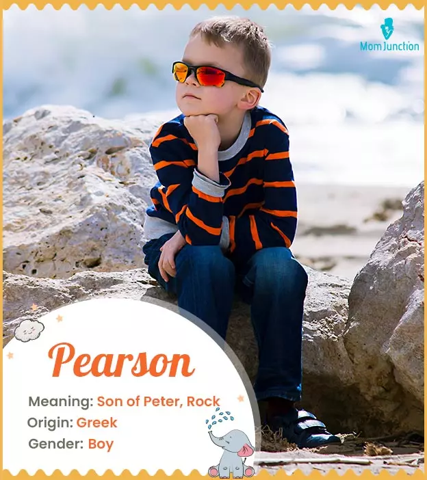 Pearson, a strong English name for boys