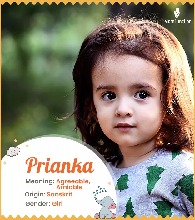 Explore Prianka: Meaning, Origin & Popularity | MomJunction