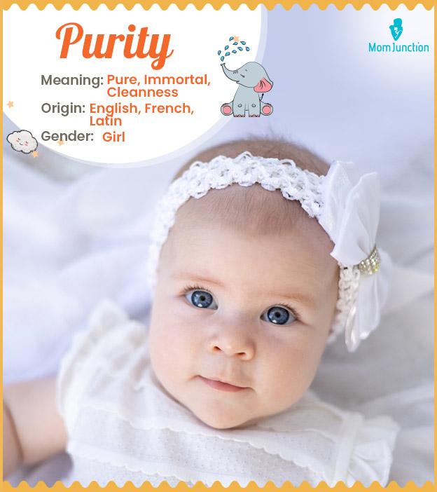 Purity is a virtue-b