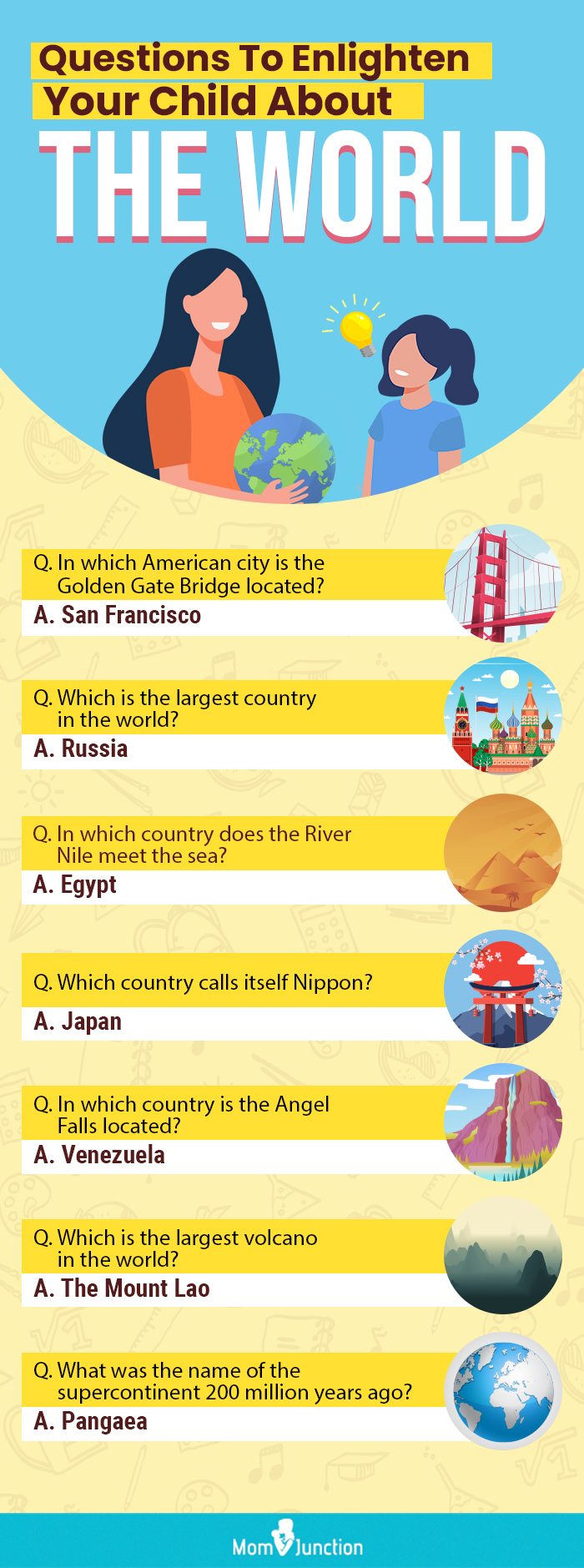 questions to enlighten your child about the world (infographic)