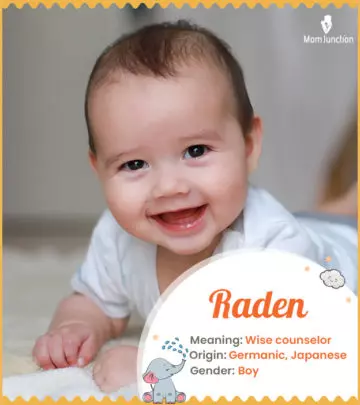 Raden Meaning, Origin, History, And Popularity | MomJunction