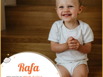 Rafa meaning Well-being, Prosperity