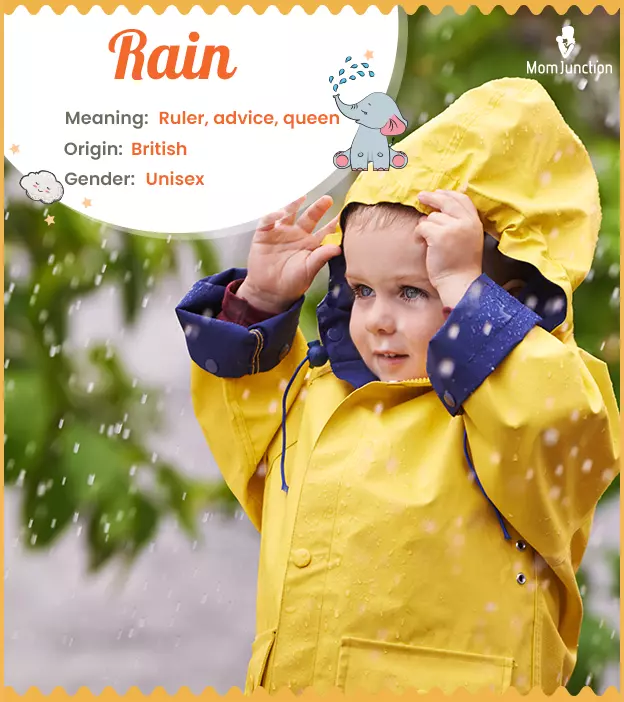 Rain Name, Origin, Meaning, And History | MomJunction